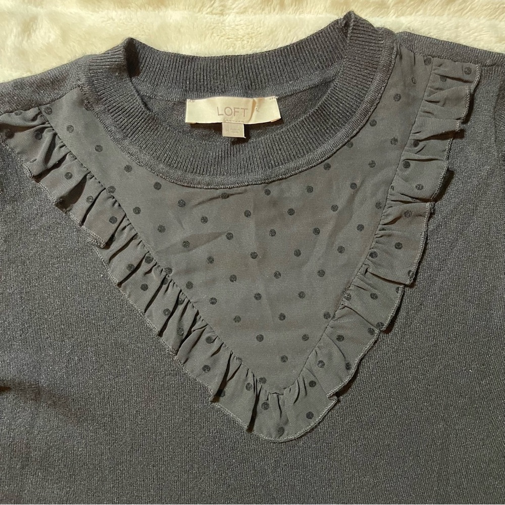 Loft Wool Blend Sweater Dress, Size: Medium, GUC!!! - Picture 3 of 9